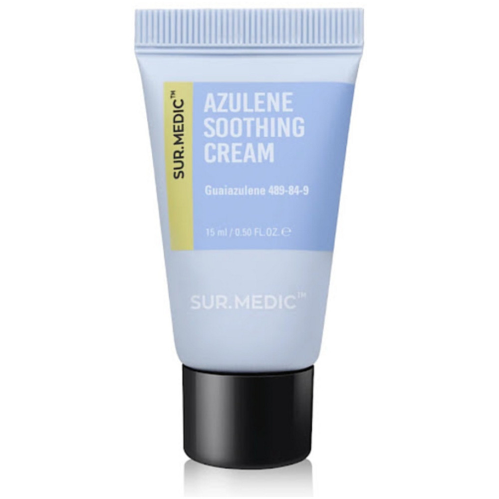 Заспокійливий крем з азуленом Sur.Medic+ Azulene Soothing Cream 15 мл (8809653241820)
