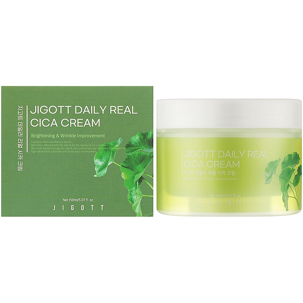 Крем для чутливої шкіри Jigott Daily Real Cica Cream 150 мл (8809541282621)