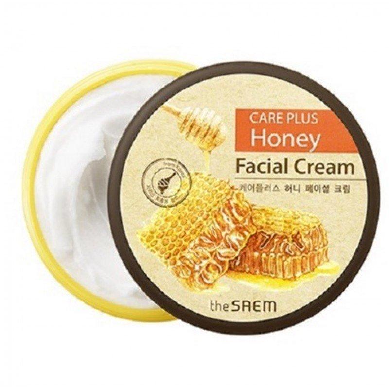 Медовий зволожуючий крем для обличчя The Saem Natural Daily Honey Facial Cream 200 мл