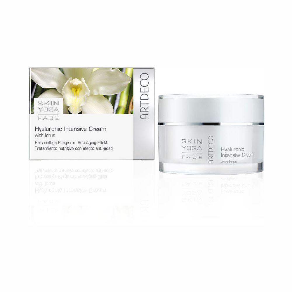 Насичений крем для інтенсивного догляду Artdeco Skin Yoga Hyaluronic Intensive Cream With Lotus 50 мл (4052136096026)