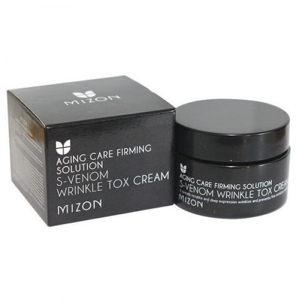 Крем для лица против морщин с экстрактом змеиного яда Mizon S-venom Wrinkle Tox Cream 50 мл (8809325902547)