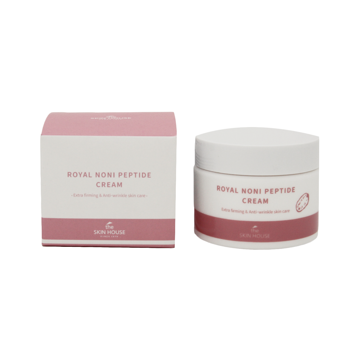 Антивіковий крем для обличчя з екстрактом ноні і пептидами The Skin House Royal Noni Peptide Cream 50 мл