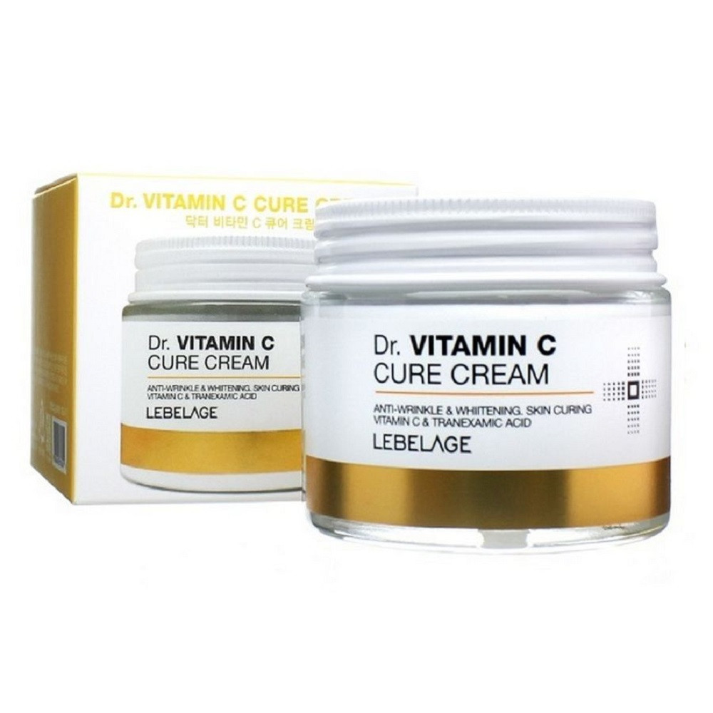 Крем для лица с витамином С LEBELAGE Dr. Vitamin C Cure Cream, 70 мл