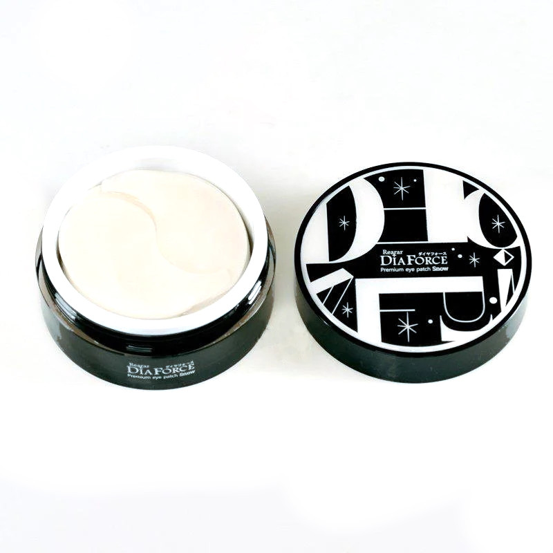 Большие гидрогелевые патчи для век Rearar DiaForce Premium Hydro-Gel Eye Patch Snow 60 шт (8809501400409)