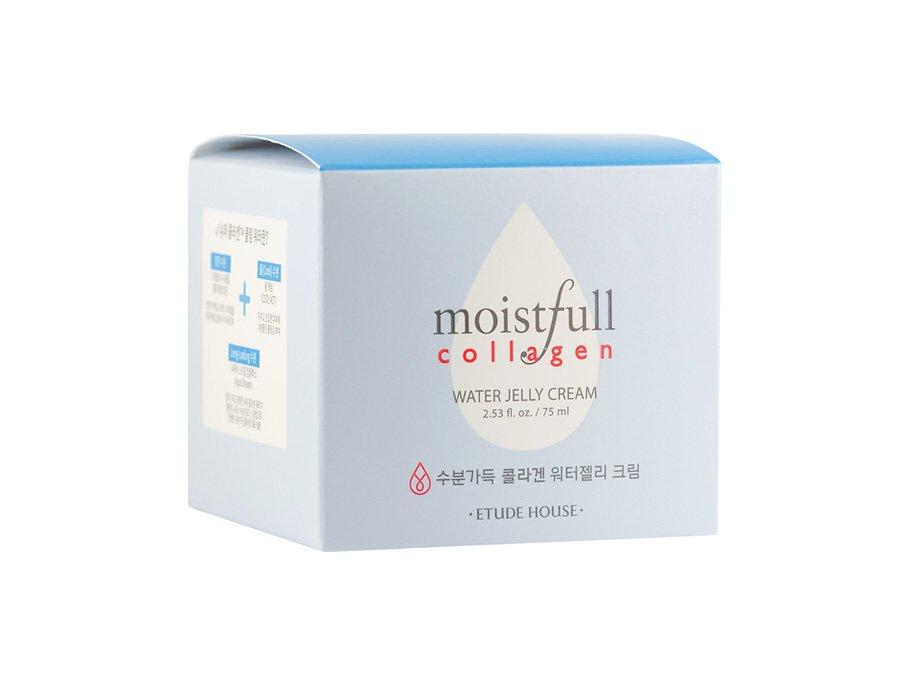Гель-крем для лица от морщин с морским коллагеном Etude House Moistfull Collagen Water Jelly Cream 75 мл