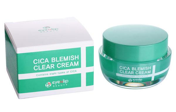 Заспокійливий крем для обличчя Eyenlip Cica Blemish Clear Cream 50 г