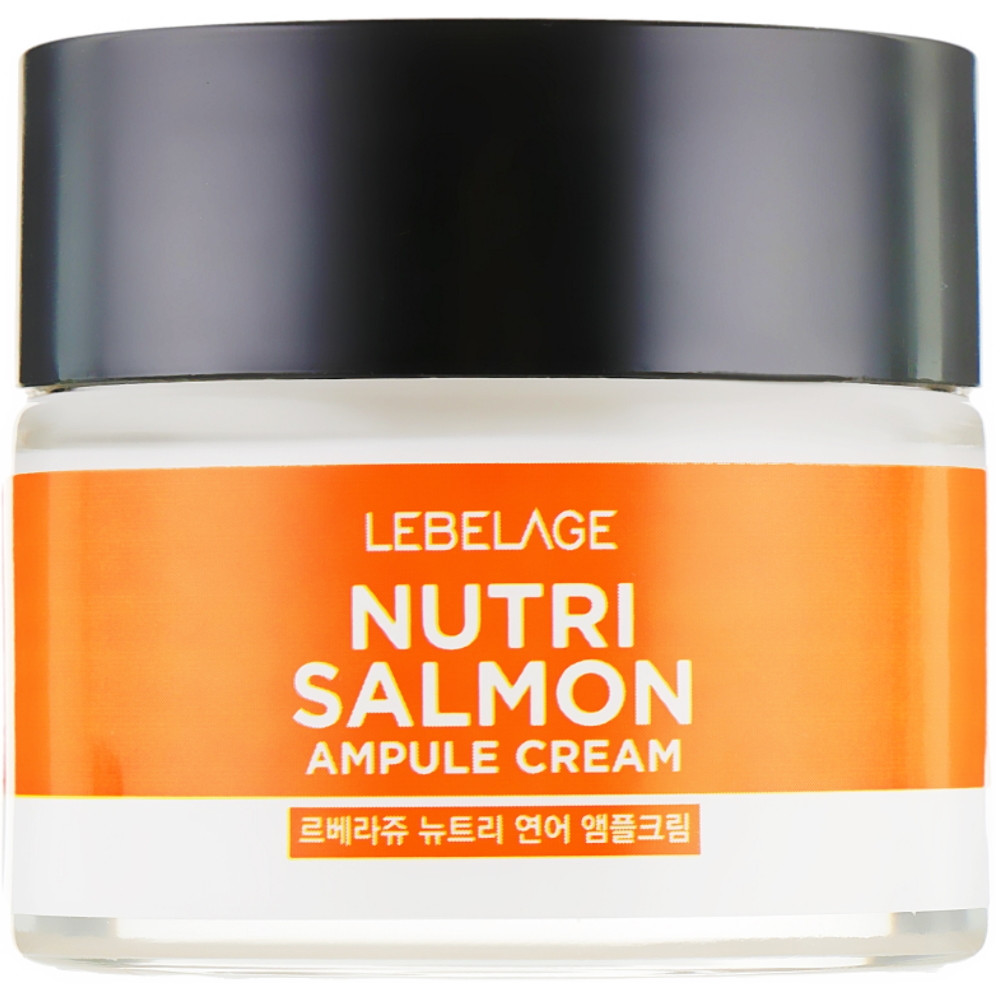 Поживний крем з лососевою олією Lebelage Ampule Cream Nutri Salmon 70 мл (8809317111889)