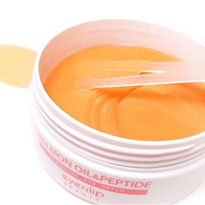 Гідрогелеві патчі для очей з пептидами і лососевою олією Eyenlip Salmon Oil & Peptide Hydrogel Eye Patch 60 шт