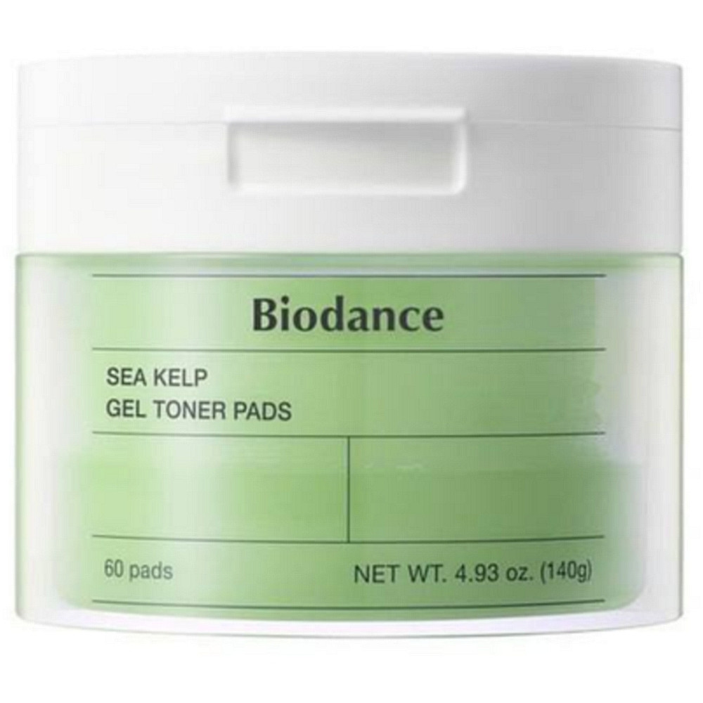 Успокаивающие увлажняющие гелевые пади BIODANCE Sea Kelp Gel Toner Pad 60 шт (8809891183678)