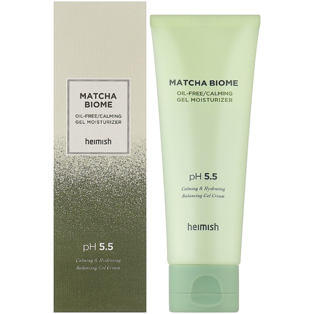 Крем-гель для жирной и проблемной кожи Heimish Matcha Biome Oil-Free/Calming Gel Moisturizer 100ml (8809481761934)