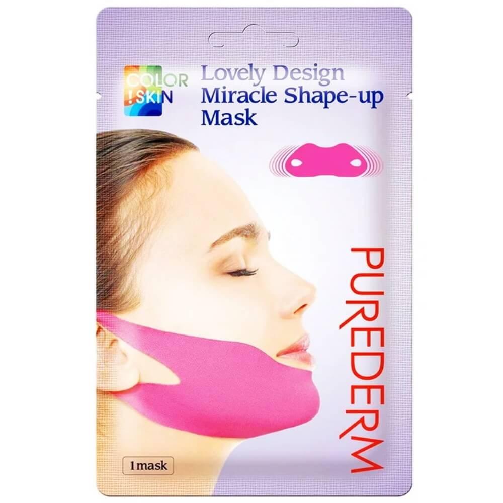 Маска-бандаж для підборіддя і скул Purederm Lovely Design Miracle Shape-up Mask 1 шт
