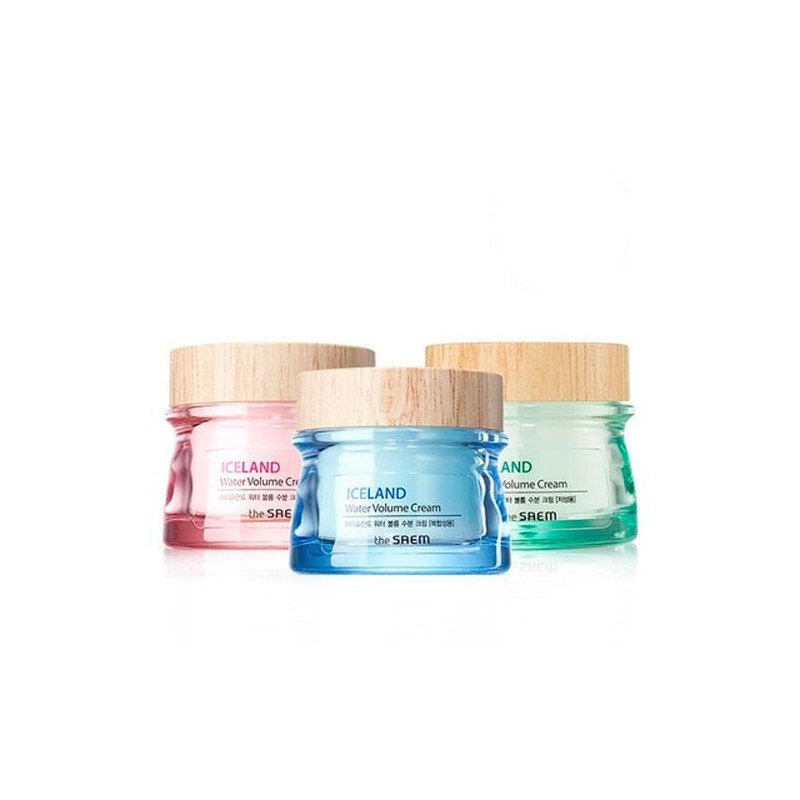 Глубоко увлажняющий крем The Saem Iceland Water Volume Hydrating Cream Dry Skin 80 мл (8806164145739)