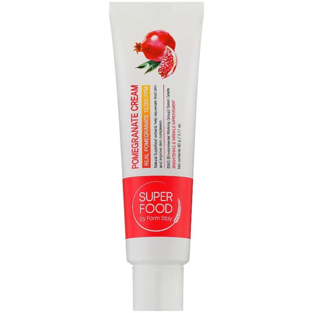 Крем для обличчя з гранатом Farmstay SuperFood Pomegranate Cream 60 г