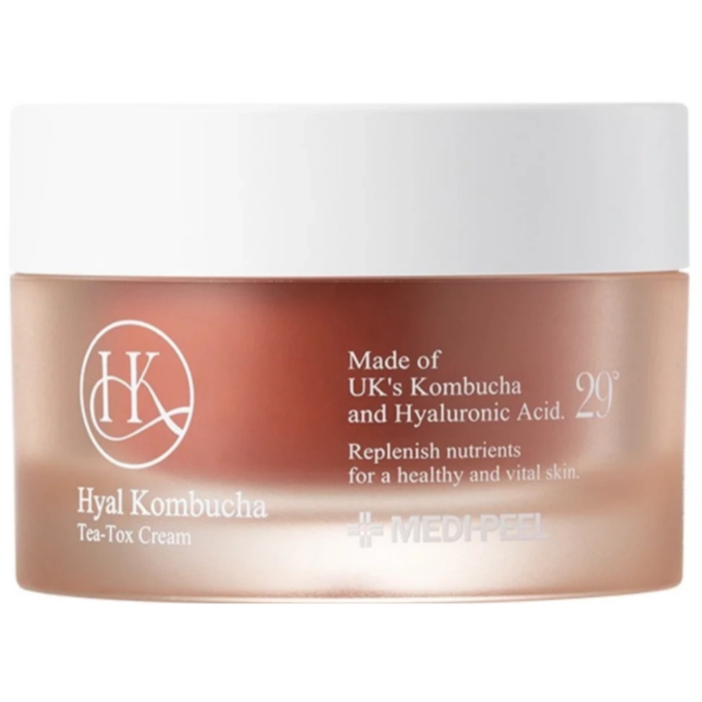 Зволожуючий крем з комбучою Medi-Peel Hyal Kombucha Tea-Tox Cream 50 мл (8809409346489)