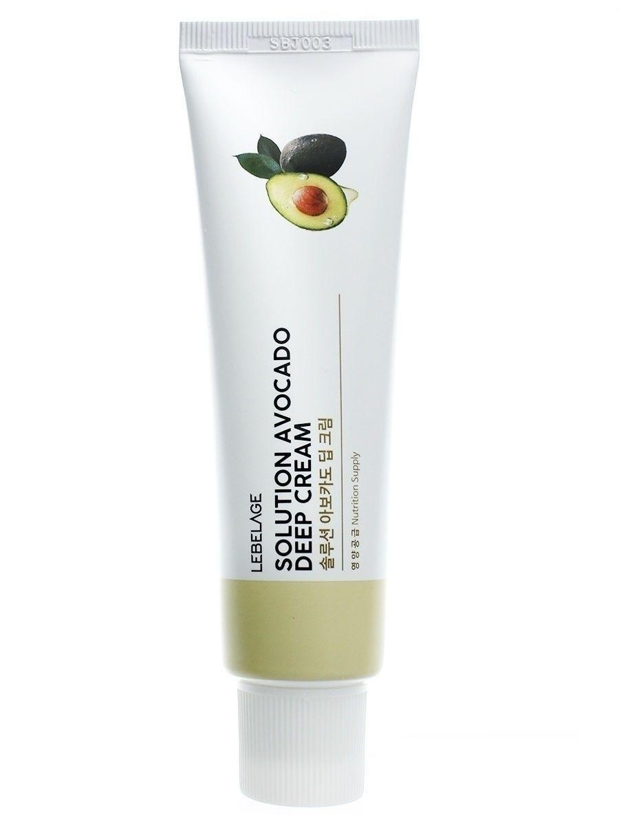 Крем для обличчя з авокадо Lebelage Solution Avocado Deep Cream, 50 мл