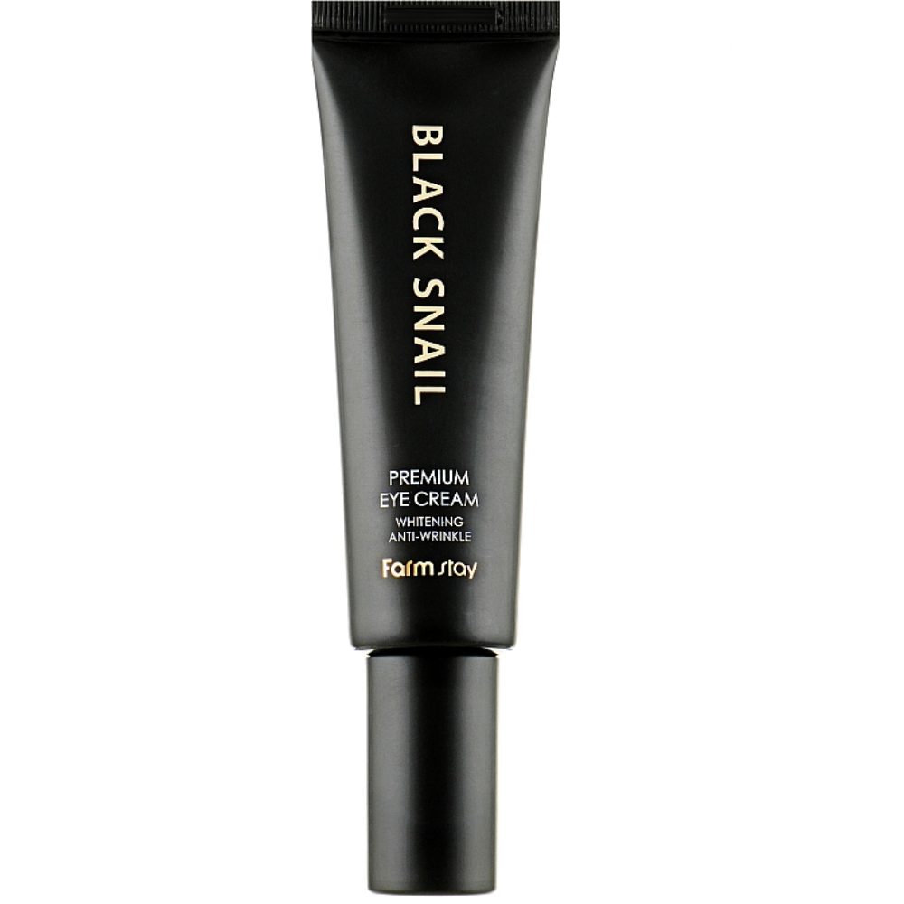 Крем для шкіри навколо очей з муцином чорного равлика Farmstay Black Snail Eye Cream 50 мл
