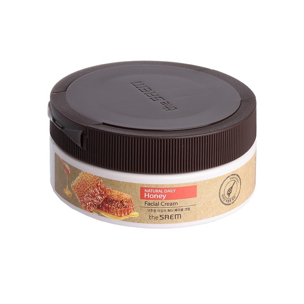 Медовий зволожуючий крем для обличчя The Saem Natural Daily Honey Facial Cream 200 мл