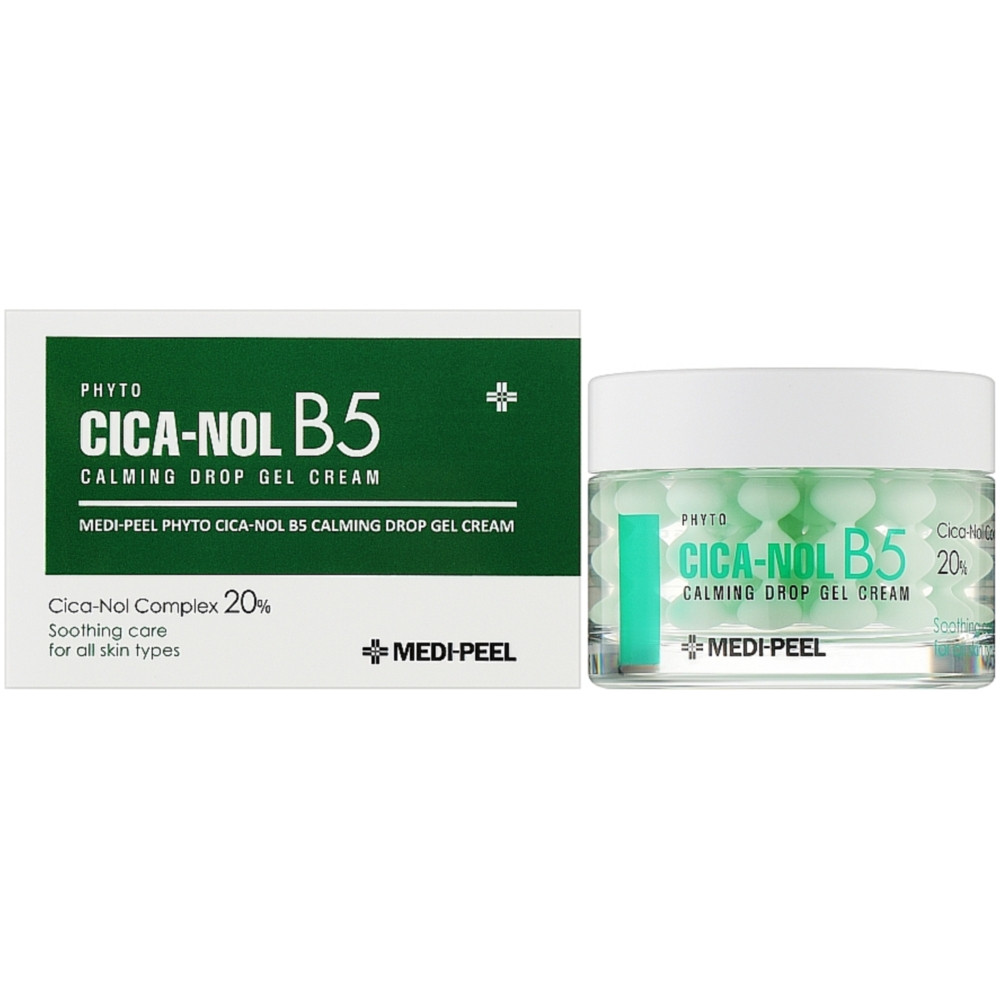 Заспокійливий капсульний крем-гель Medi Peel Phyto Cica-Nol B5 Calming Drop Gel Cream 50 мл