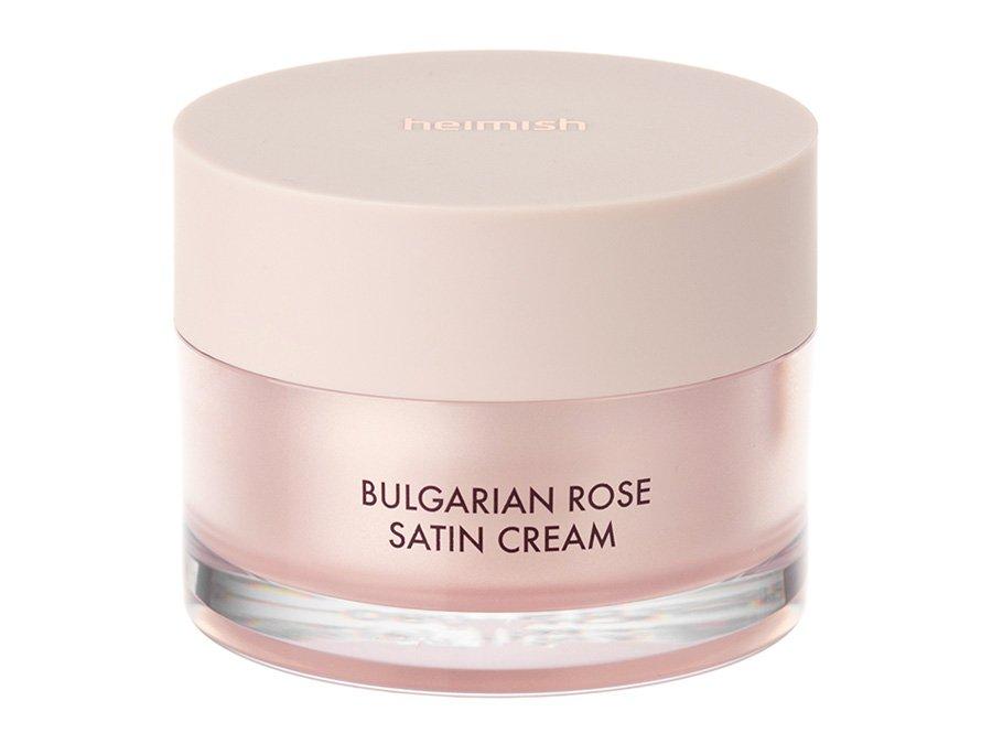 Зволожуючий крем для обличчя на основі болгарської троянди Heimish Bulgarian Rose Satin Cream 55 мл