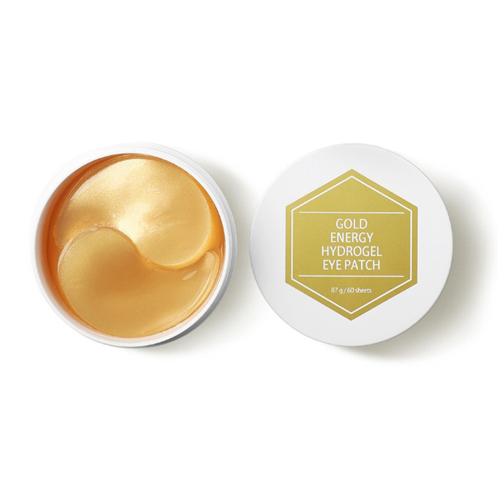 Гідрогелеві патчі під очі із золотом PUREDERM Gold Energy Hydrogel Eye Patch, 60 шт.