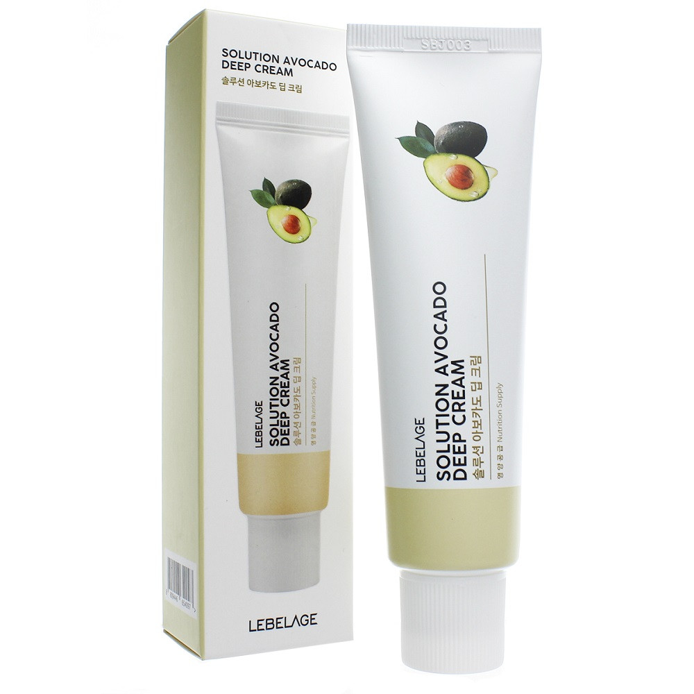 Крем для обличчя з авокадо Lebelage Solution Avocado Deep Cream, 50 мл