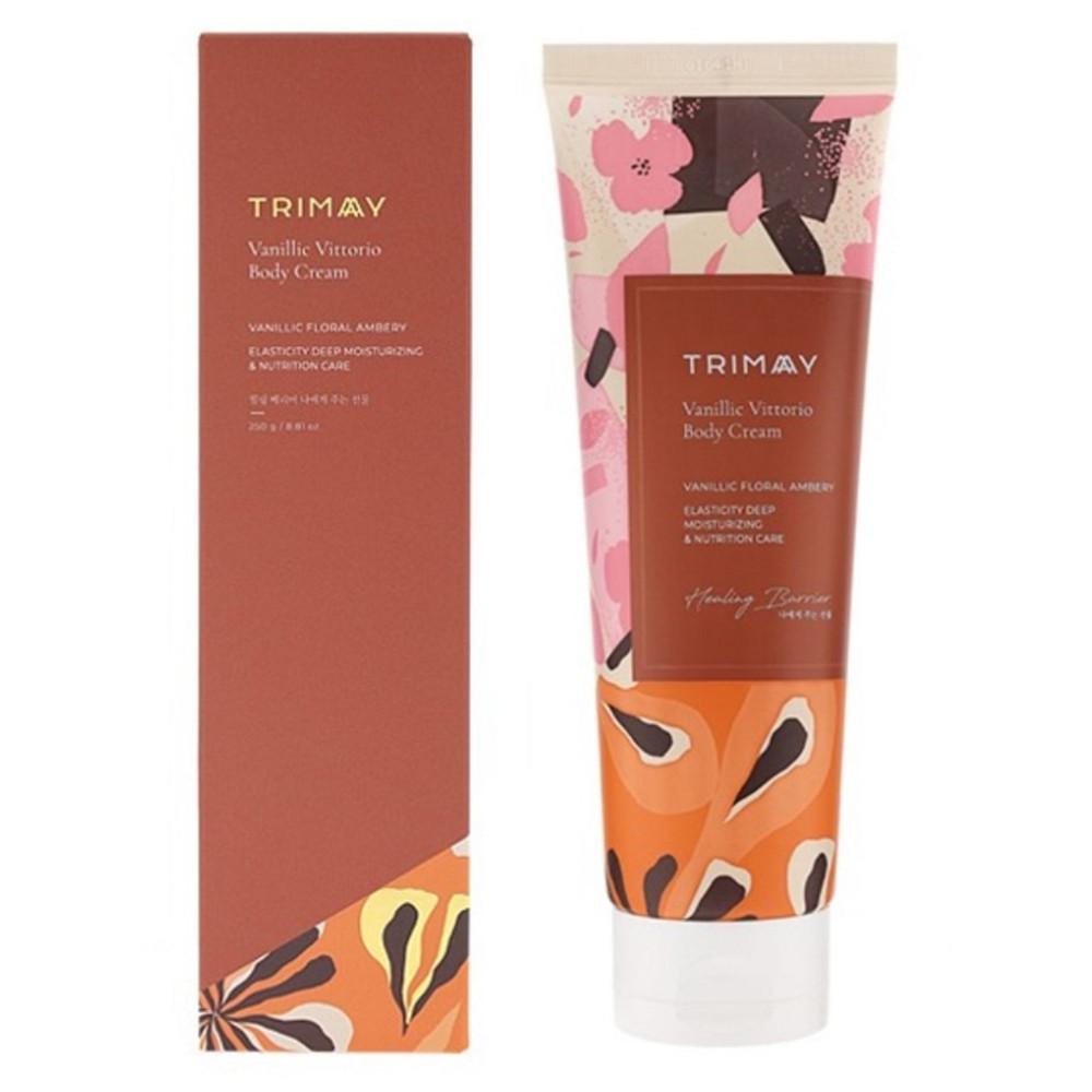 Парфюмированный крем для тела Trimay Healing Barrier Vanillic Vittorio Body Cream 250 г (8809822540310)