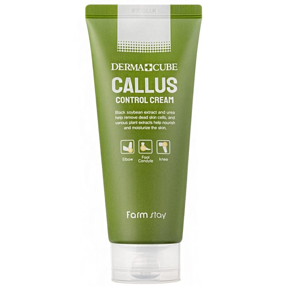 Смягчающий крем для загрубелых участков FarmStay Derma Cube Callus Control Cream 180 мл