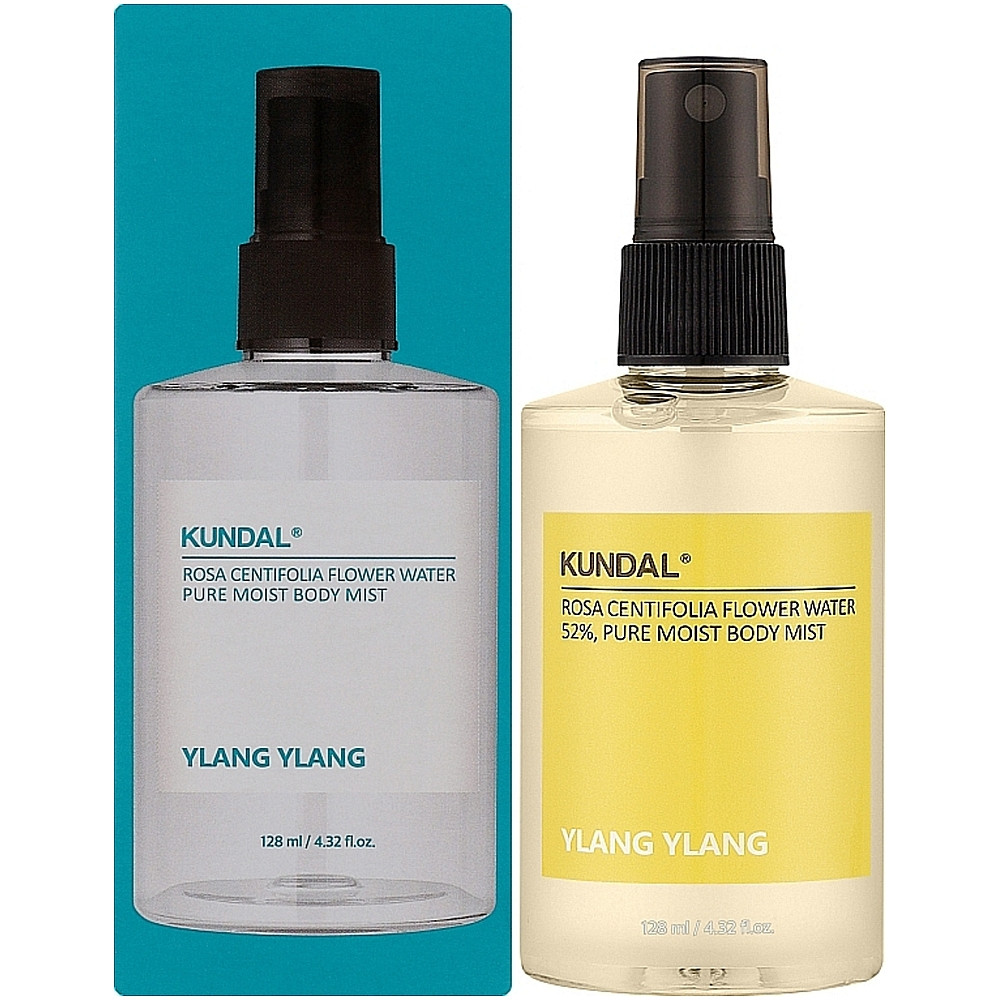 Спрей для тела парфюмированный илан-илан Kundal Pure Moist Body Mist Ylang-Ylang 128 мл (8809568747073)