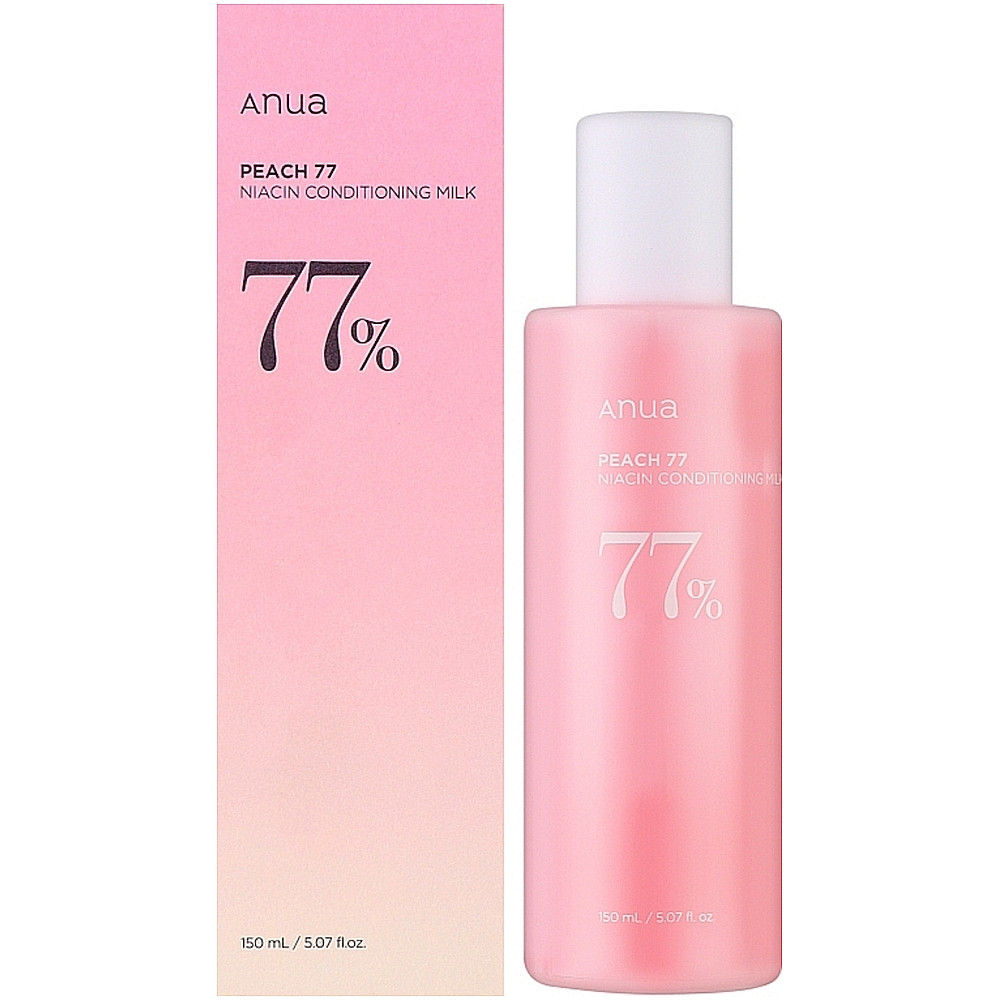 Молочко для лица с экстрактом персика Anua Peach 0,77 Niacin Conditioning Milk 150 мл (8809640734342)