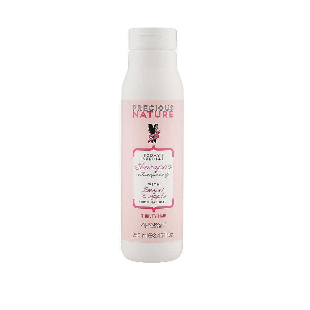 Шампунь для сухого і тьмяного волосся "Ягоди і яблуко" Alfaparf Precious Nature Thirsty Hair Shampoo 250 мл
