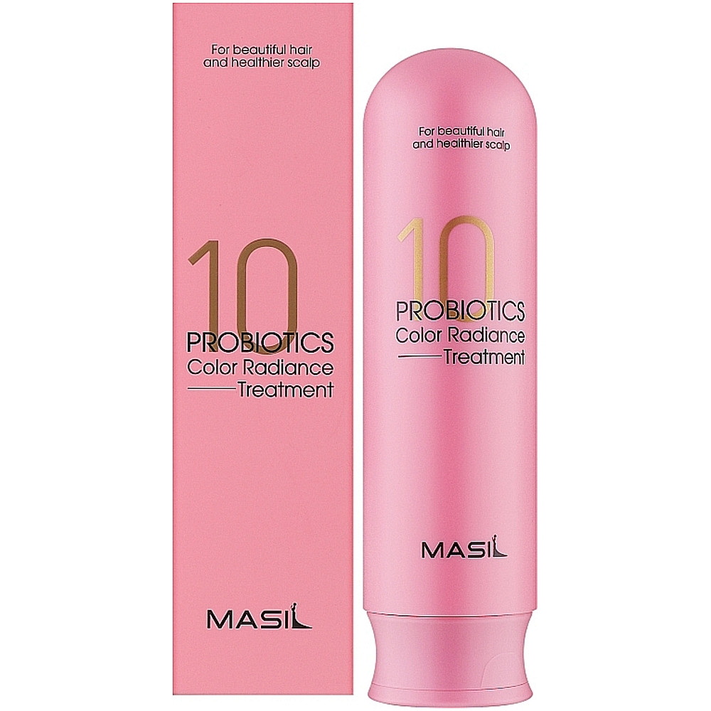 Бальзам с пробиотиками для защиты цвета Masil 10 Probiotics Color Radiance Treatment 300 мл (8809744061658)