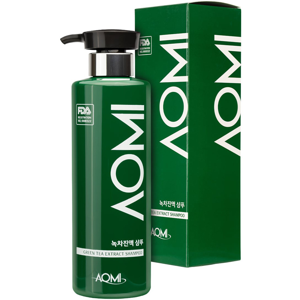 Шампунь против выпадения волос Aomi Green Tea Extract Shampoo 500 мл