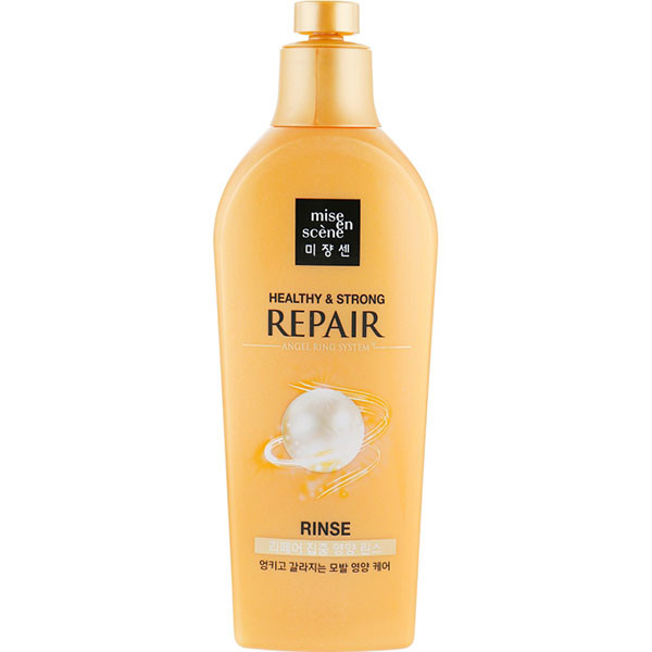 Кондиционер для повреждённых волос с протеинами Mise En Scene Pearl Healthy & Strong Repair Rinse 780 мл