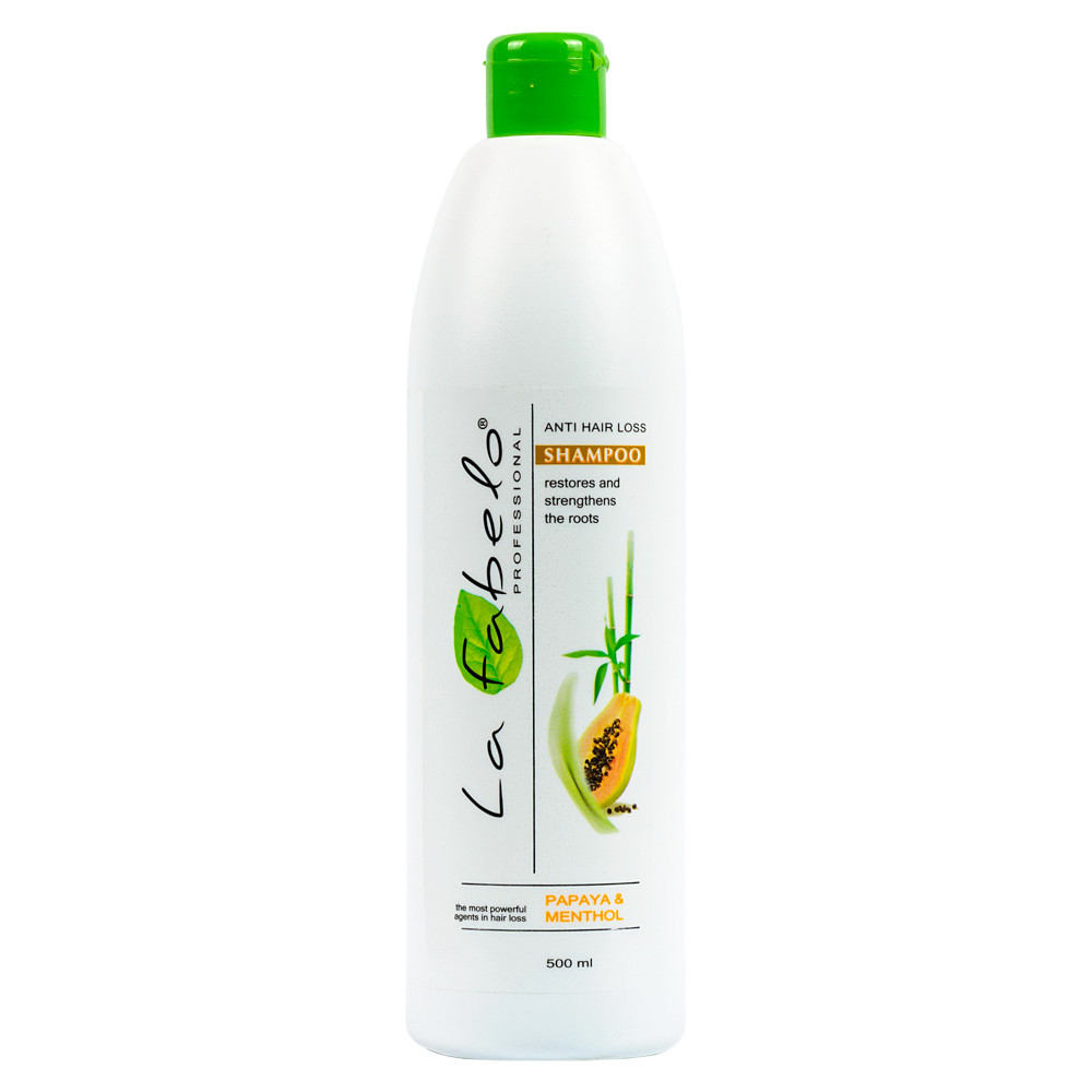 Шампунь против выпадения волос La Fabelo Anti Hair Loss Papaya & Seaweed Shampoo 500 мл (01490104001)