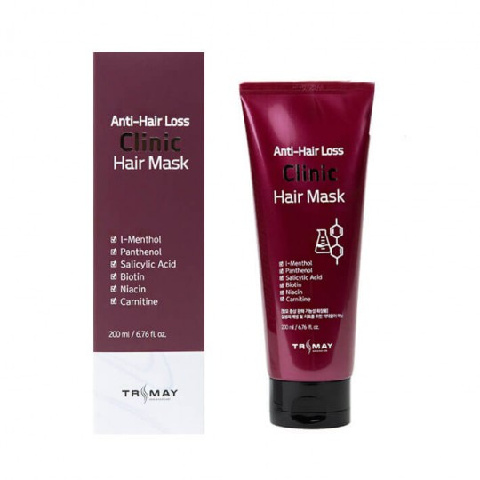 Пептидна маска проти випадіння волосся Trimay Anti Hair Loss Clinic Hair Mask 200 мл