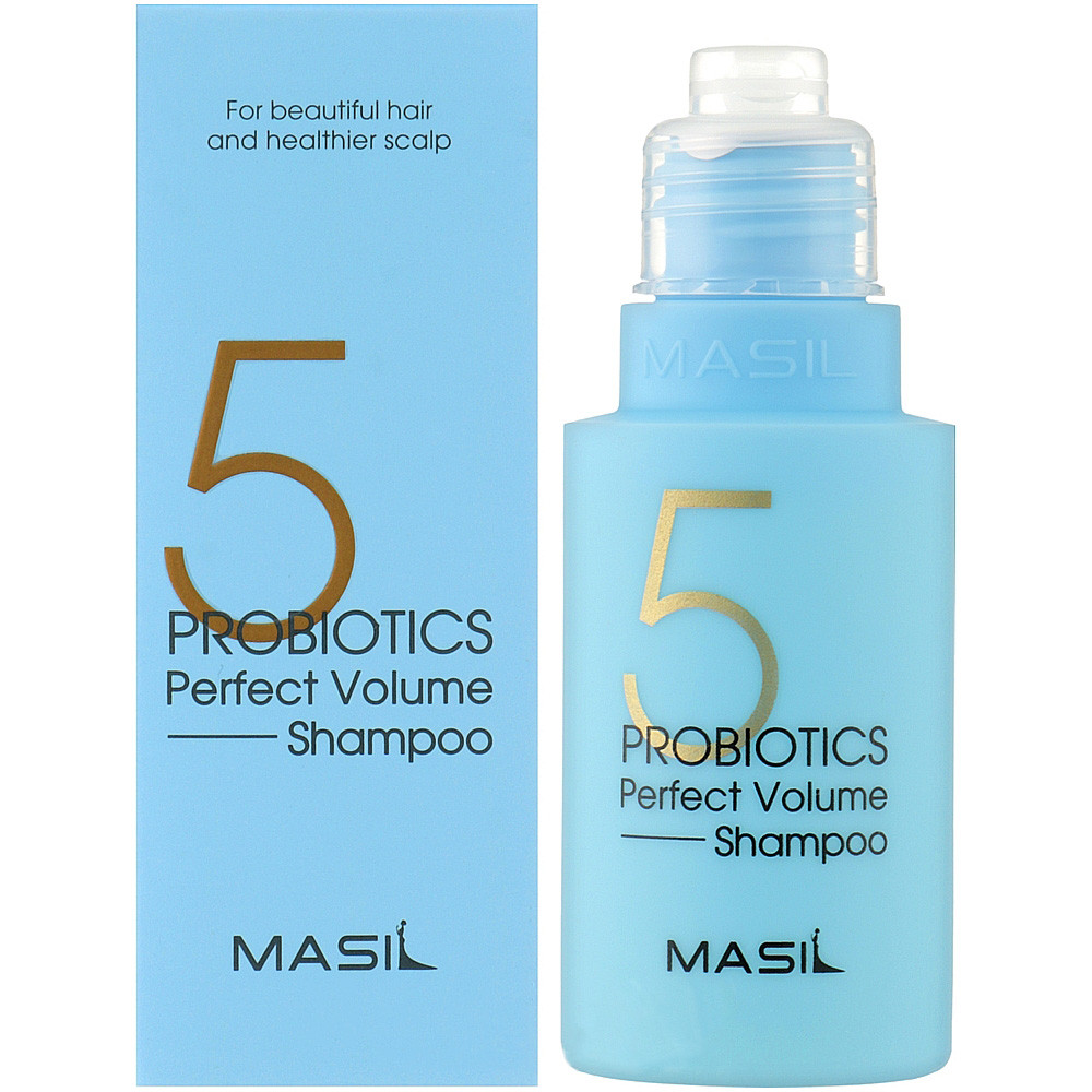 Шампунь для об'єму волосся з пробіотиками Masil 5 Probiotics Perfect Volume Shampoo 50 мл