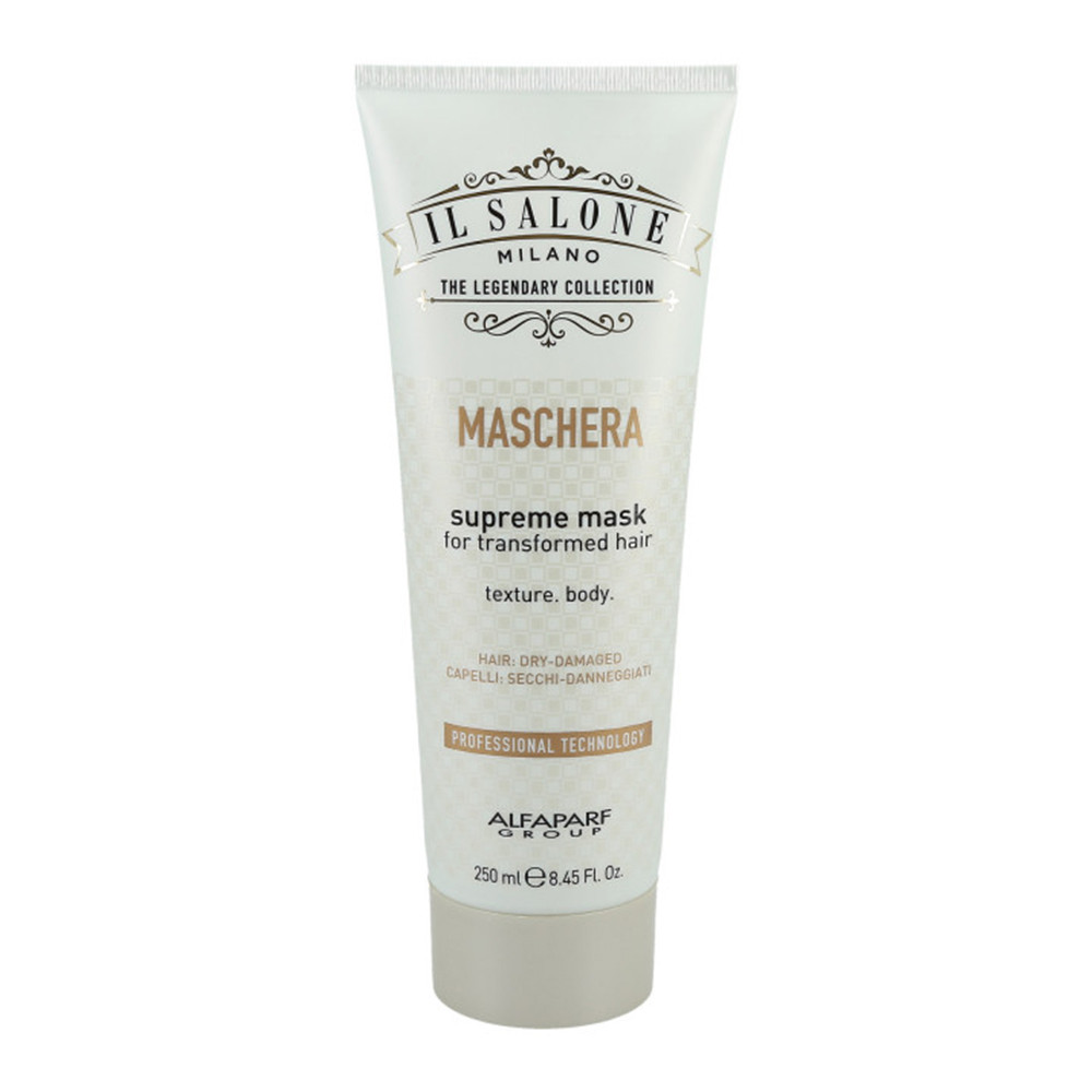 Маска для сухого та пошкодженого волосся Alfaparf IL Salone Milano Maschera Supreme Mask, 250 мл (8022297034300)