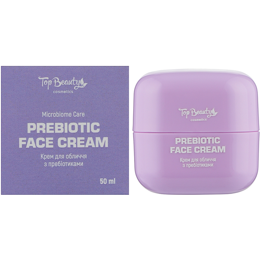 Зволожуючий крем для обличчя з пребіотиком Top Beauty Prebiotic Cream 50 мл (4820169186294)