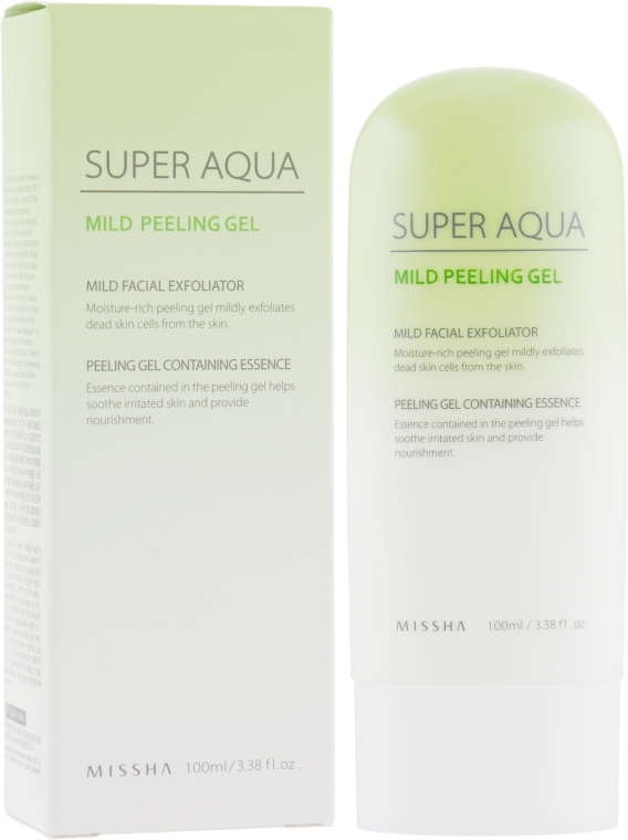 Пилинг-гель для чувствительной кожи Missha Super Aqua Mild Peeling Gel 100 мл (8809530060445)