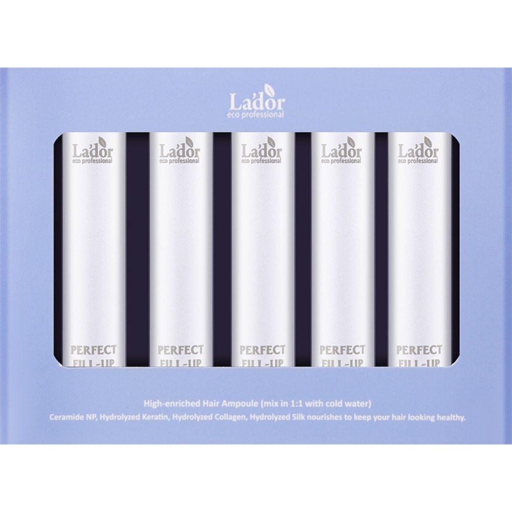 Набір філерів для волосся La’dor Perfect Hair Fill-Up Osmantus 13 мл*10 шт (8809789632554)
