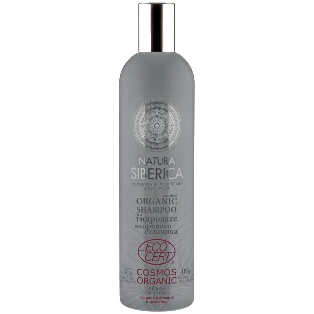 Шампунь Natura Siberica Hydrolate Organic Shampoo Volume and Nourishment 400 мл